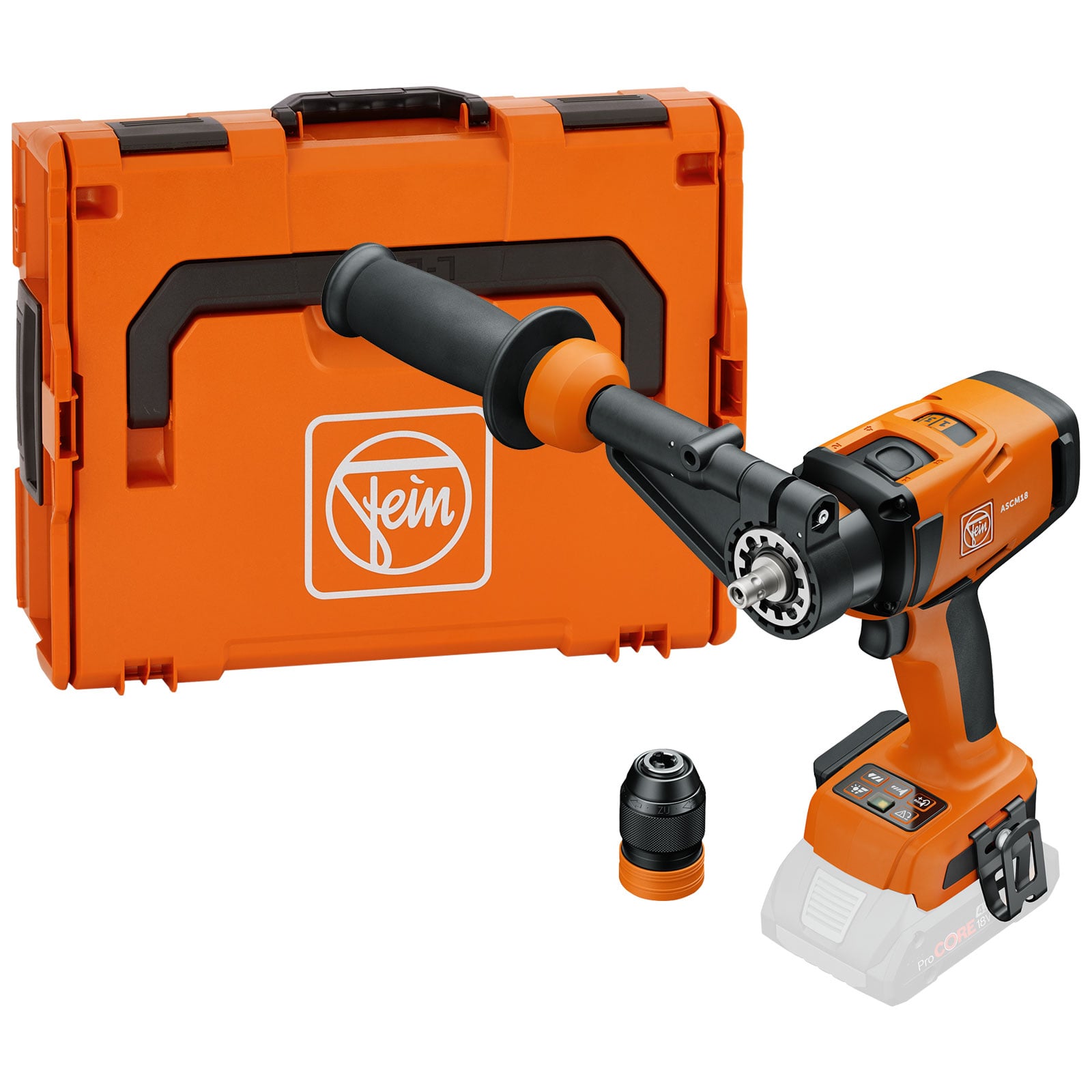 Fein 4-Gang Akku-Schlagbohrschrauber ASCM 18-4 QMP AS Solo in L-Boxx - 71161661000 (B-Ware mit optischen Mängeln)