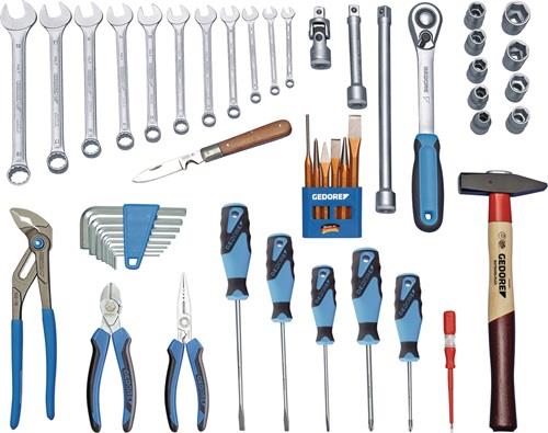Gedore Werkzeugsortiment TOURING 1000 49-teilig - 6600780