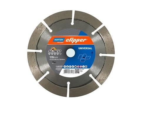 Diamanttrennscheibe D.115mm Bohr.22,23mm f.Winkelschleifer Seg.-B.2,2mm