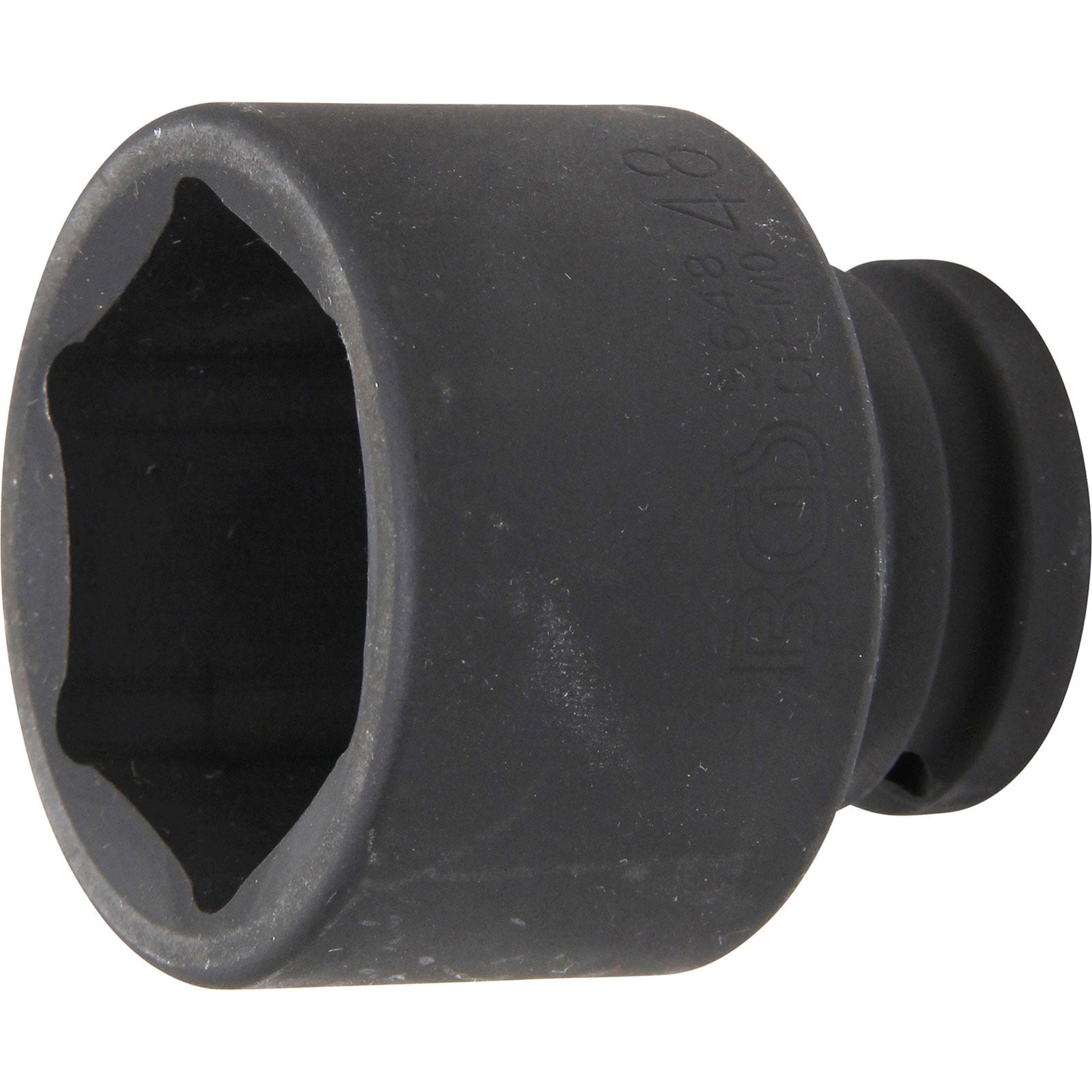 BGS Kraft-Steckschlüssel-Einsatz Sechskant Antrieb Innenvierkant 20 mm (3/4") SW 48 mm - 5648