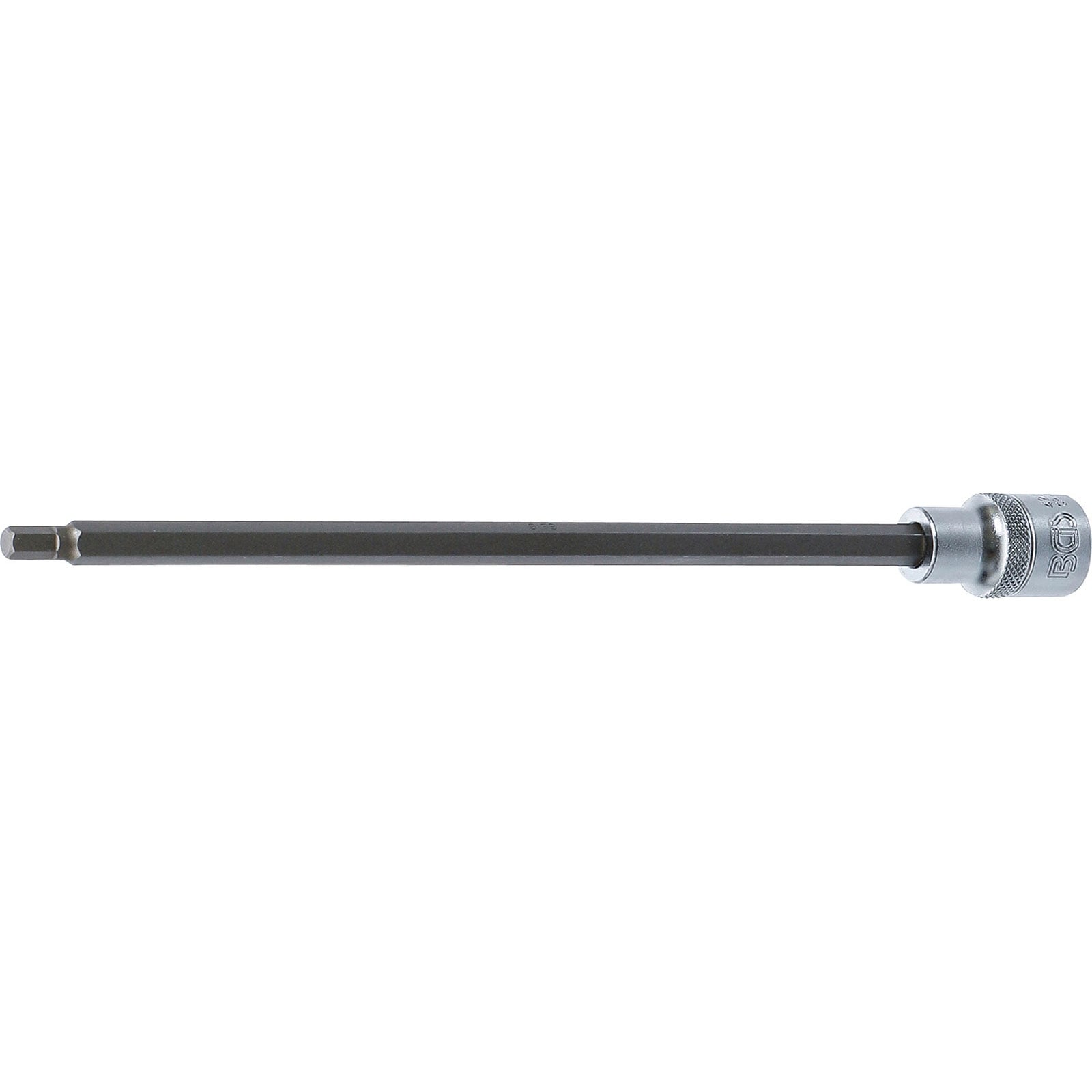 BGS Bit-Einsatz Länge 240 mm Antrieb Innenvierkant 12,5 mm (1/2") Innensechskant 6 mm - 4216