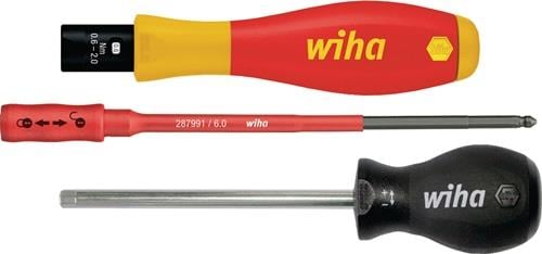 Wiha Drehmomentgriff VDE isoliert TorqueVario-S VDE 0,8 - 5 Nm automat.auslösend einstellbar Grifflänge 138 mm - 26626