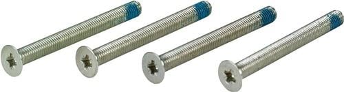 Schraubenset Türdicke 65-90mm vernickelt M4x75mm HOPPE