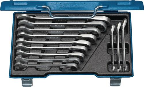 Gedore Maulringratschenschlüsselsatz 7 UR-012 12tlg. SW 8 - 19 mm - 2297418