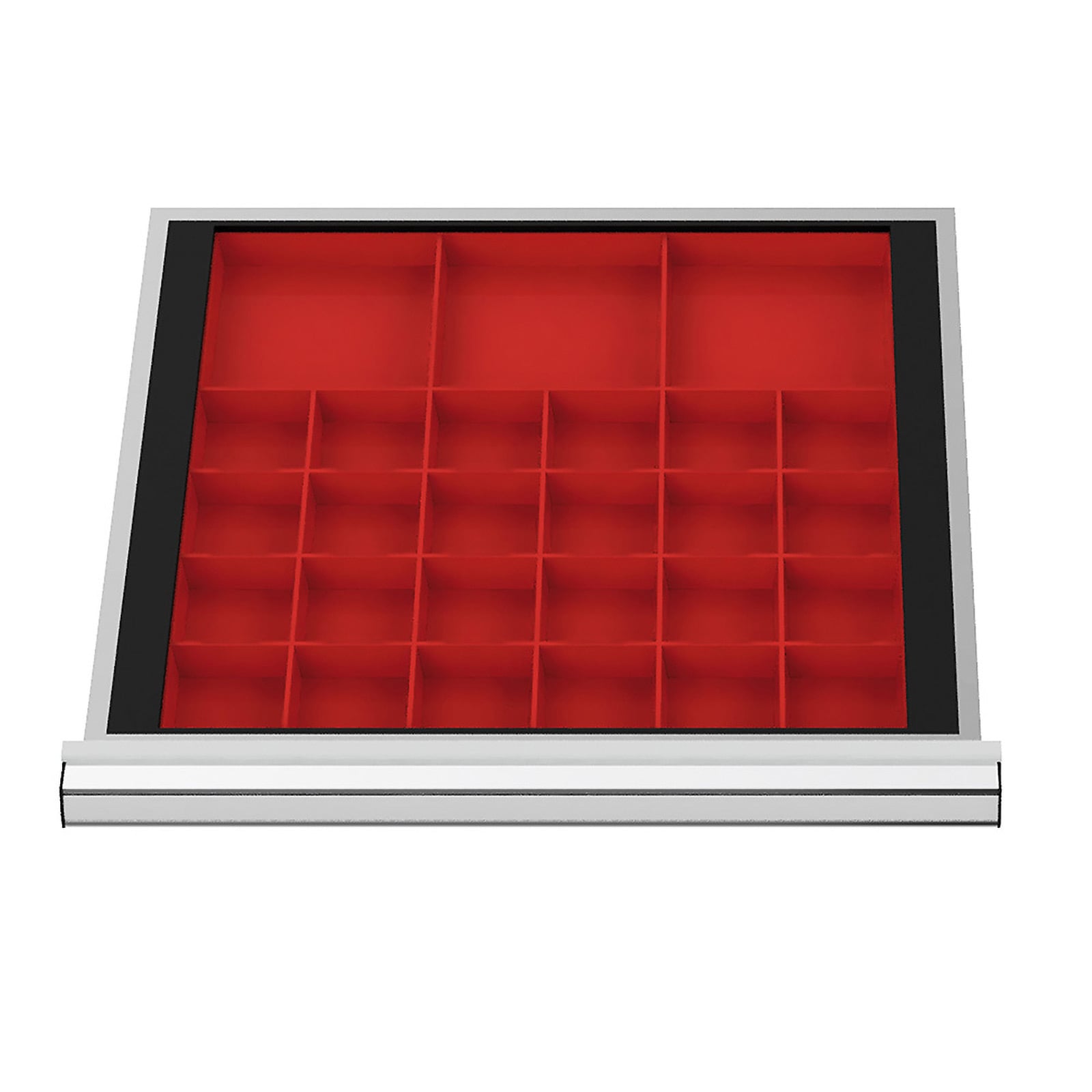 WS24 Schubladeneinteilung Kleinteilekästen BLH 100 mm Innenmaß 500 x 450 mm - WS24-100163