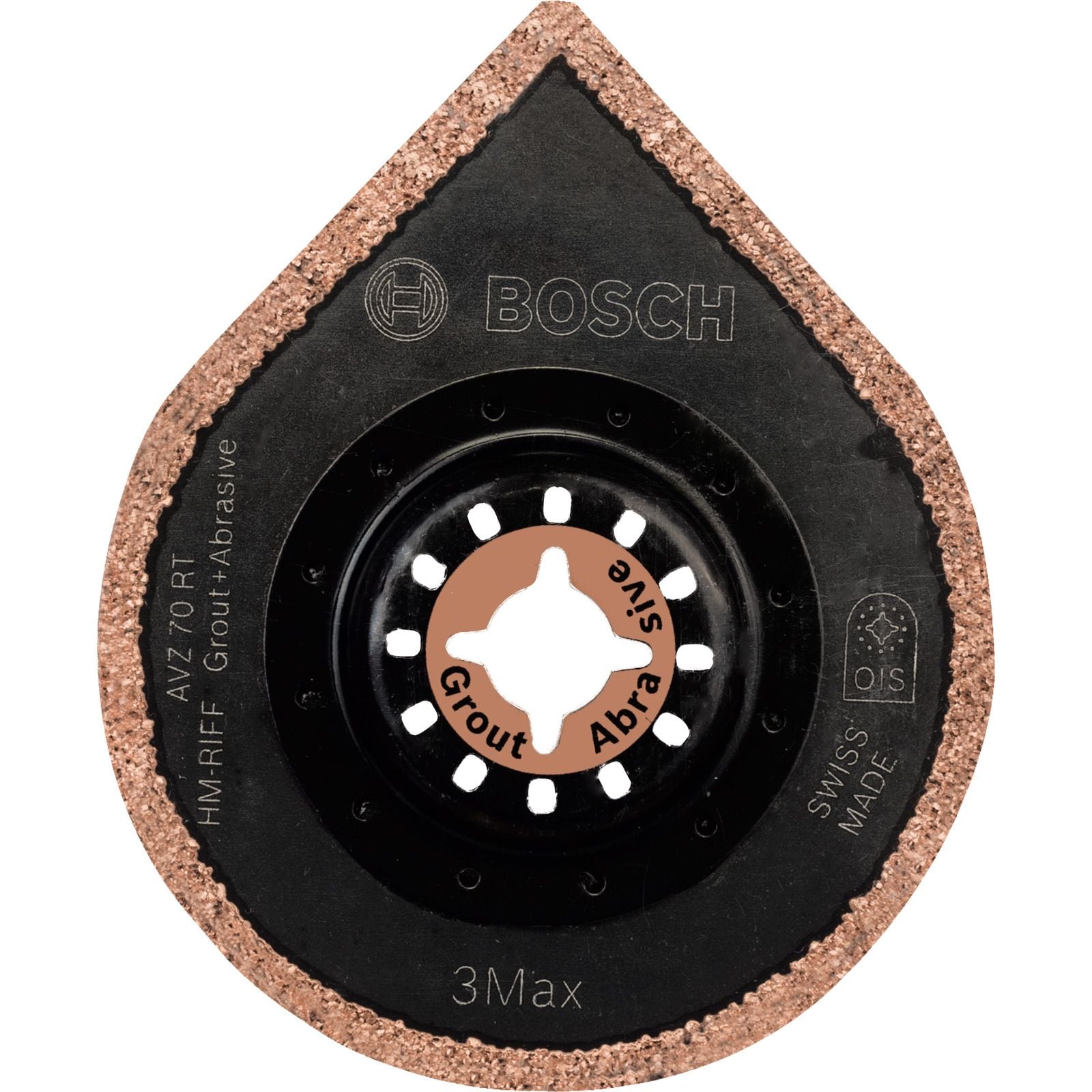 Bosch Carbide-RIFF Mörtelentferner Starlock AVZ 70 RT4 3 max 70 mm - 2609256C51