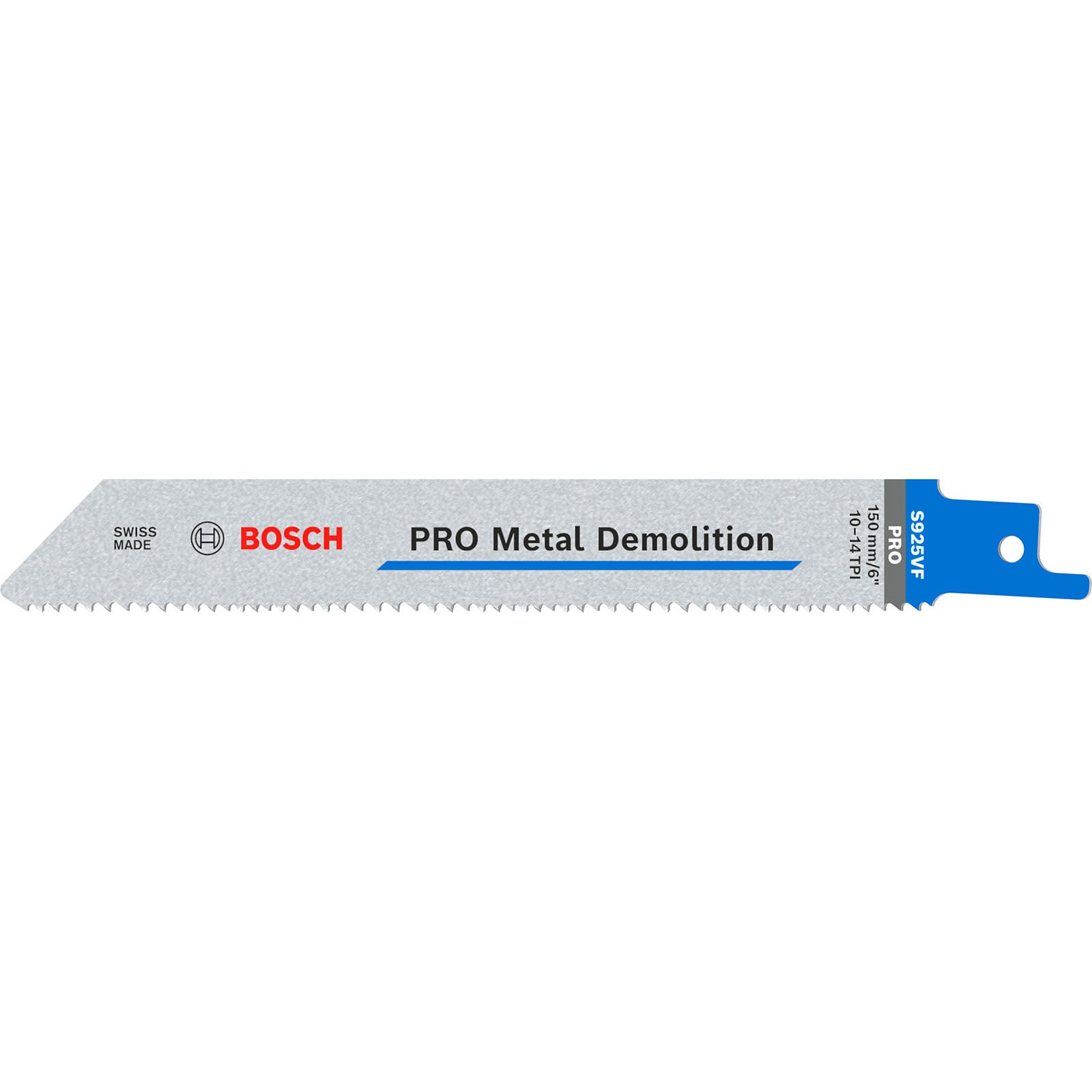 Bosch PRO Metal Demolition S925VF Blatt 1,25 x 19 x 150 mm 5-tlg. - 2608657407