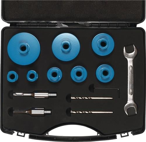 TYROLIT Diamantbohrkronenset DDT Premium 14-tlg.f.Fliesen/Granit/Marmor M14 - 34229331