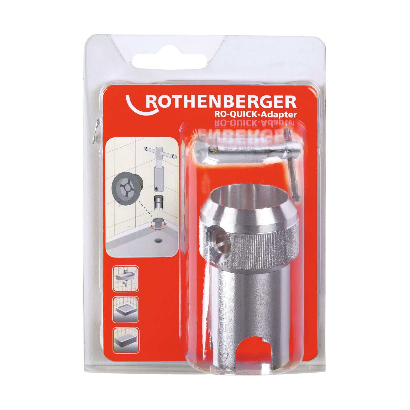 ROTHENBERGER Badewannenadapter für RO-QUICK  - 70412