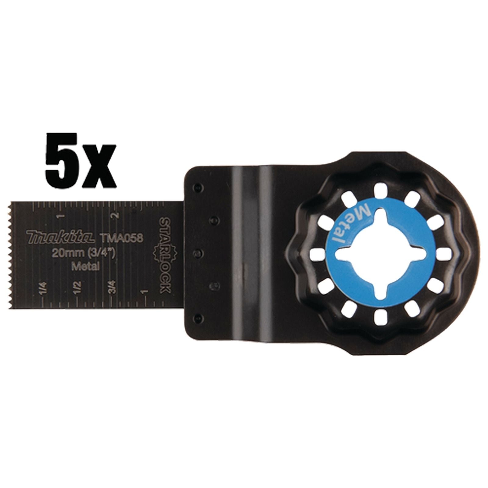 Makita 5x Tauchsägeblatt 20mm TMA058 - B-64923-5