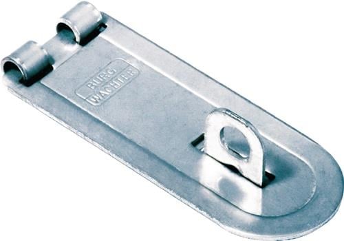 BURG-WÄCHTER Panzerüberfalle L.80 mm B.32 mm Ösen-Ø 8 mm Stahl verzinkt SB - PCC 80 SB