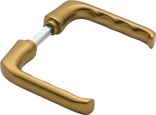 HOPPE Türdrückerpaar London 113 Alu.F4 o.Rosetten VK 8mm - 6031041