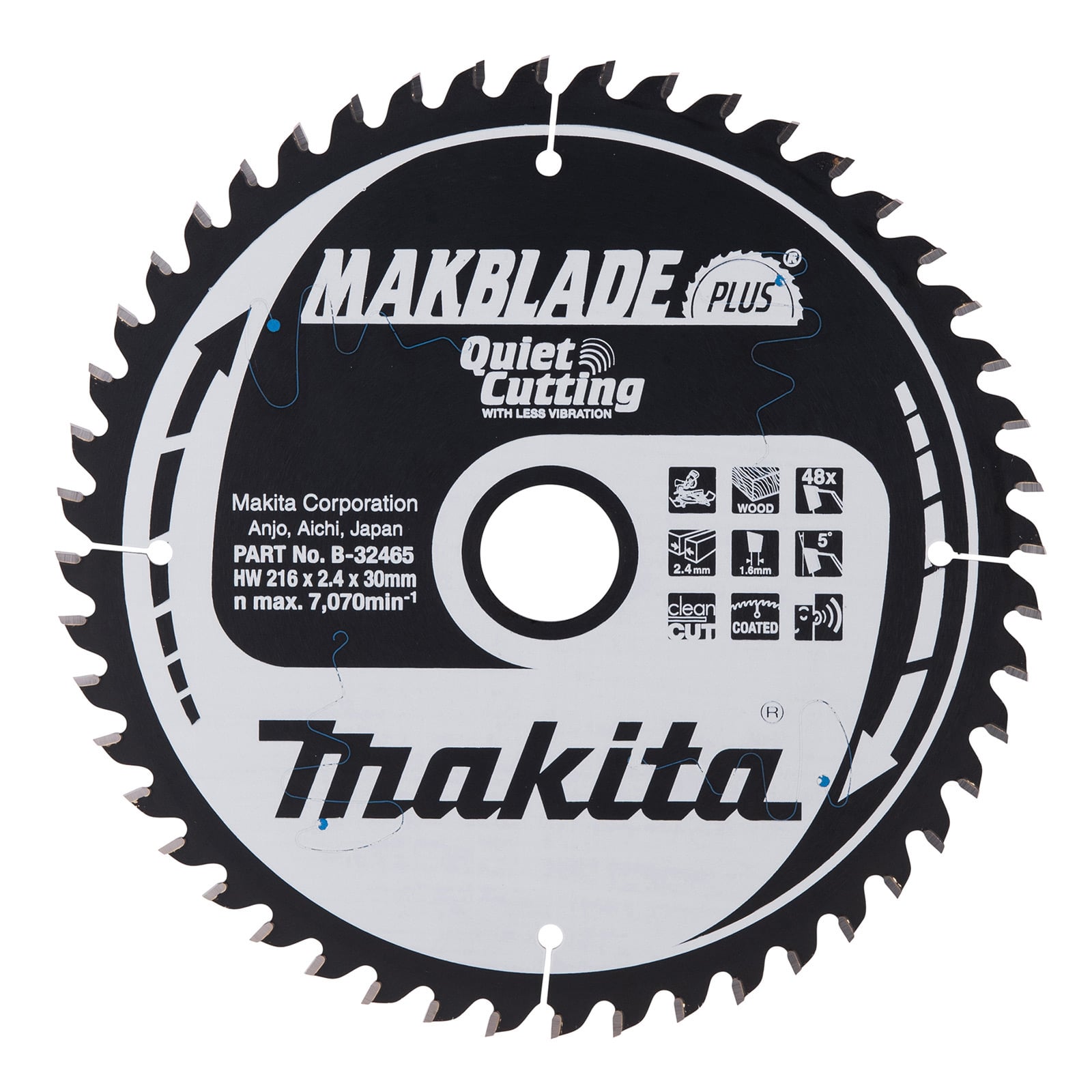 Makita MAKBLADE+ Sägeblatt 216x30x48Z - B-32465