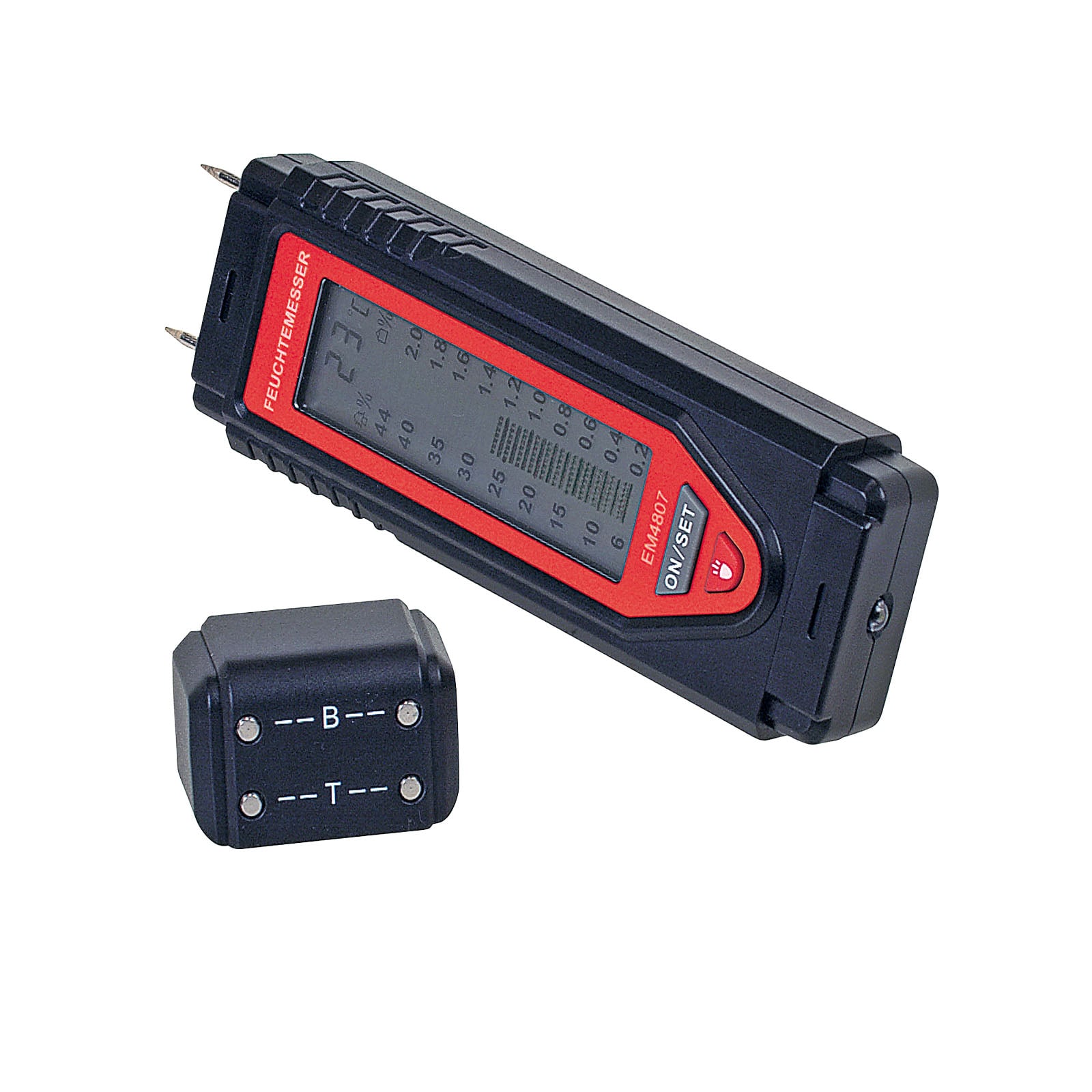 ROTHENBERGER Industrial RO Laser digitaler Feuchtigkeitsmesser Holz, Beton, Mauerwerk LED-Display - 1500000797