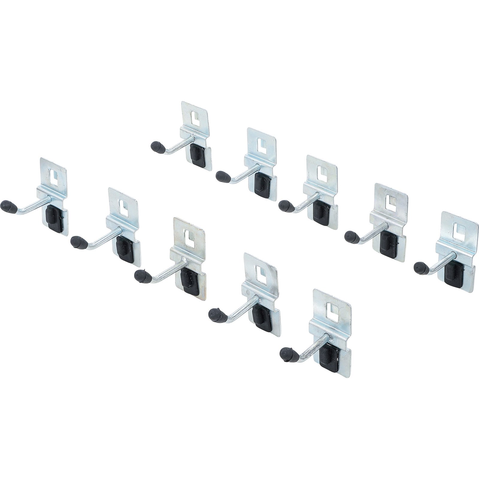 BGS Einzelhaken-Satz 40 mm für Schrankwand-System 10tlg. - 80196