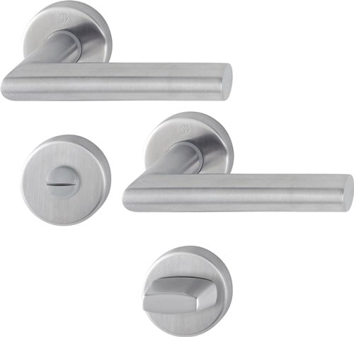 HOPPE Rosettengrt.Ams.E1400Z/42KV/42KVS VA F69 rd.SK/OL DIN L/R D/D - 3289735