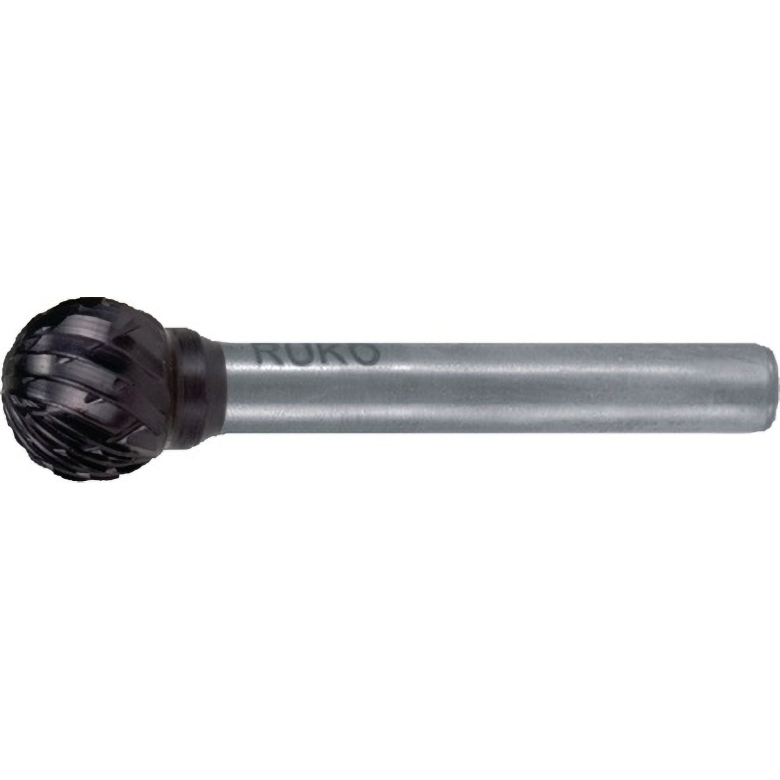RUKO Hartmetall-Frässtift KUD Ø 12 mm Kopflänge 11 mm Schaft-Ø 6 mm TiCN Verzahnung KVZ 4 - 116044TC