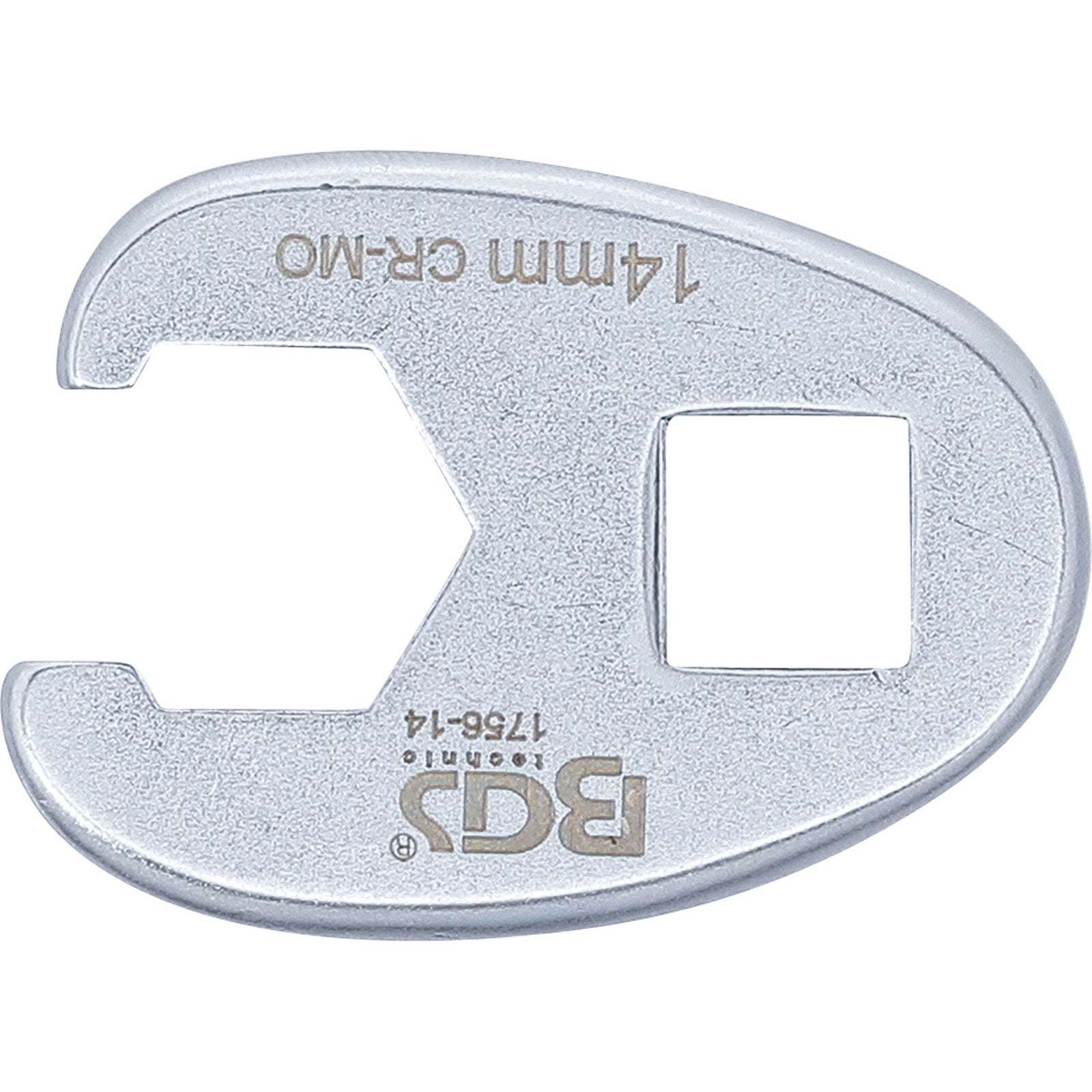 BGS Hahnenfußschlüssel Antrieb Innenvierkant 10 mm (3/8") SW 14 mm - 1756-14