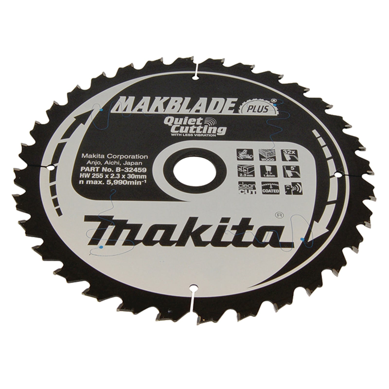 Makita MAKBLADE Sägeblatt 255x30x32Z - B-32459