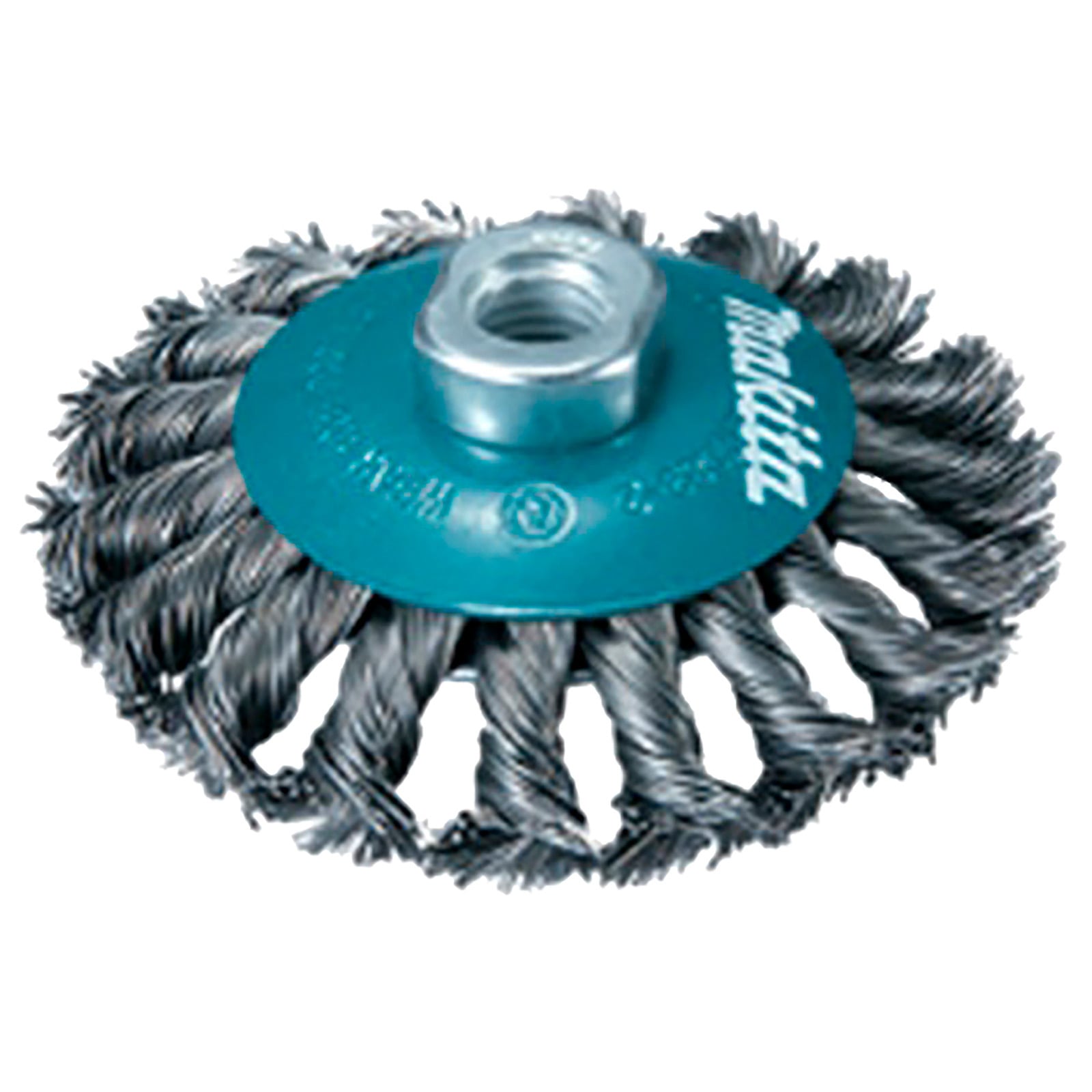 Makita Kegelbürste 115xM14 gezopft INOX - D-77584