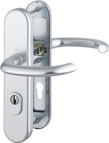 HOPPE Schutzgarnitur Mar.1138/3332ZA/3410 Alu.F1 72mm 42-47mm - 3664179