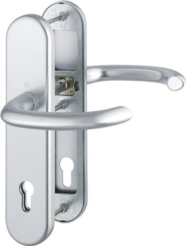 HOPPE Schutzgarnitur Mar.1138/3331/3410 Alu.F1 92mm 66-71mm - 3663846