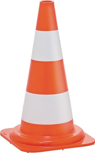 Leitkegel H.505 mm stapelbar 1,05 kg 28,5x28,5 cm - 307.610500.00.00