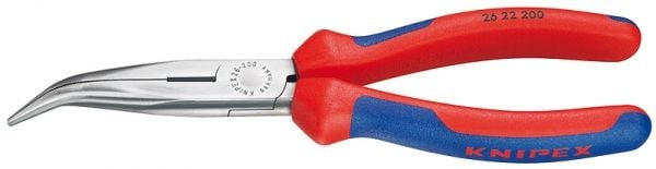 Knipex Flachrundzange mit Schneide - 2622200