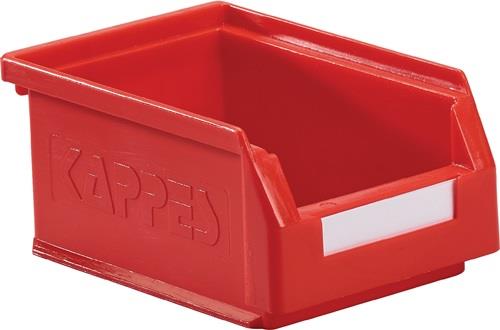 KAPPES Sichtlagerkasten L 160 x B 105 x H 75 mm rot - 6005.00.0551