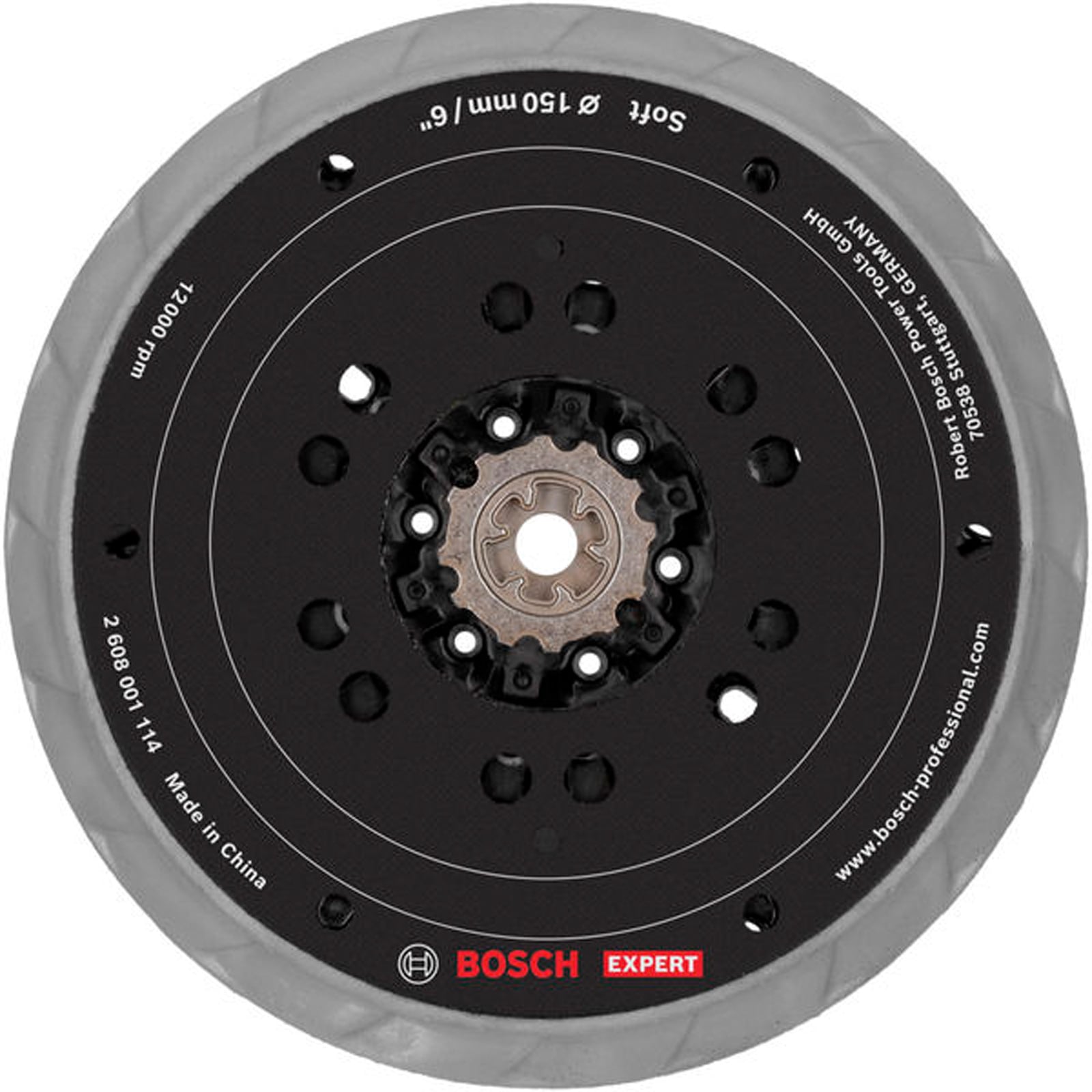 Bosch EXPERT Multihole Schleifteller weich 150 mm - 2608001114