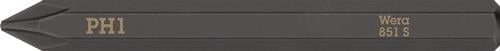 Bit 851 S PH 1x70mm 1/4 Zoll PH 1x70mm L.70mm WERA
