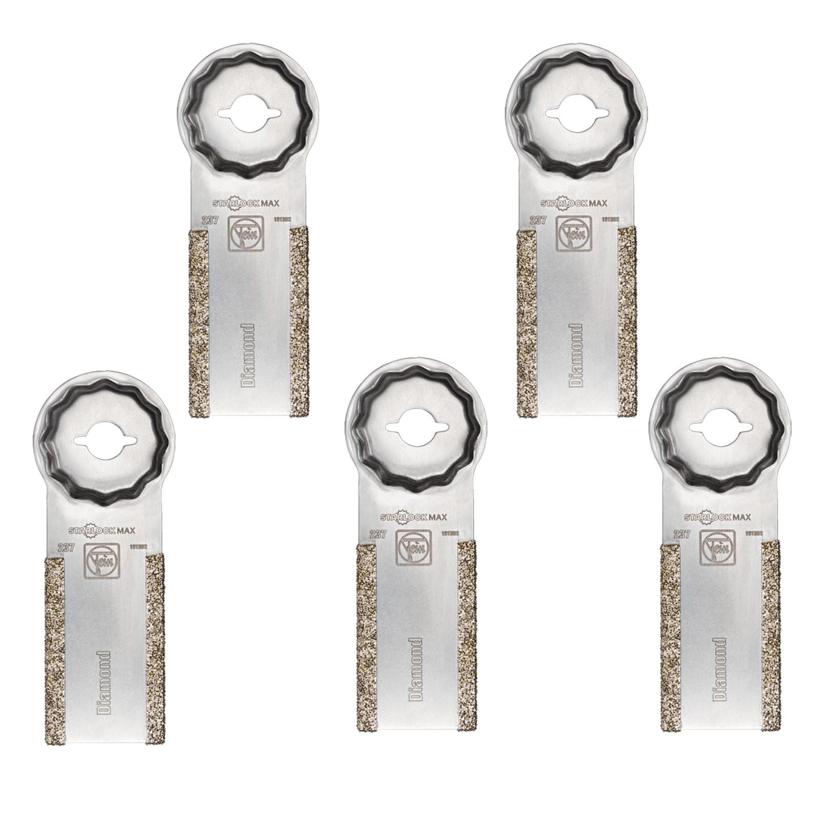 Fein 5x Diamant-Reinigungsmesser StarlockMax 31 mm - 63903237230