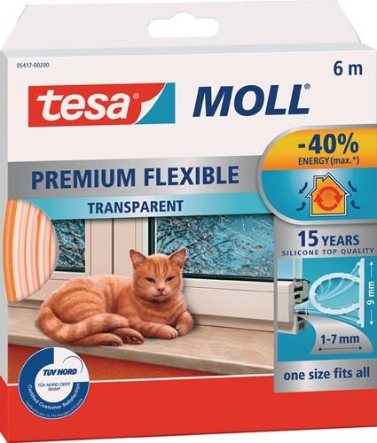 Tesa Silikondichtung Tesamoll 5417 B9 mm x H7 mm x L6 m - 05417-00200-02