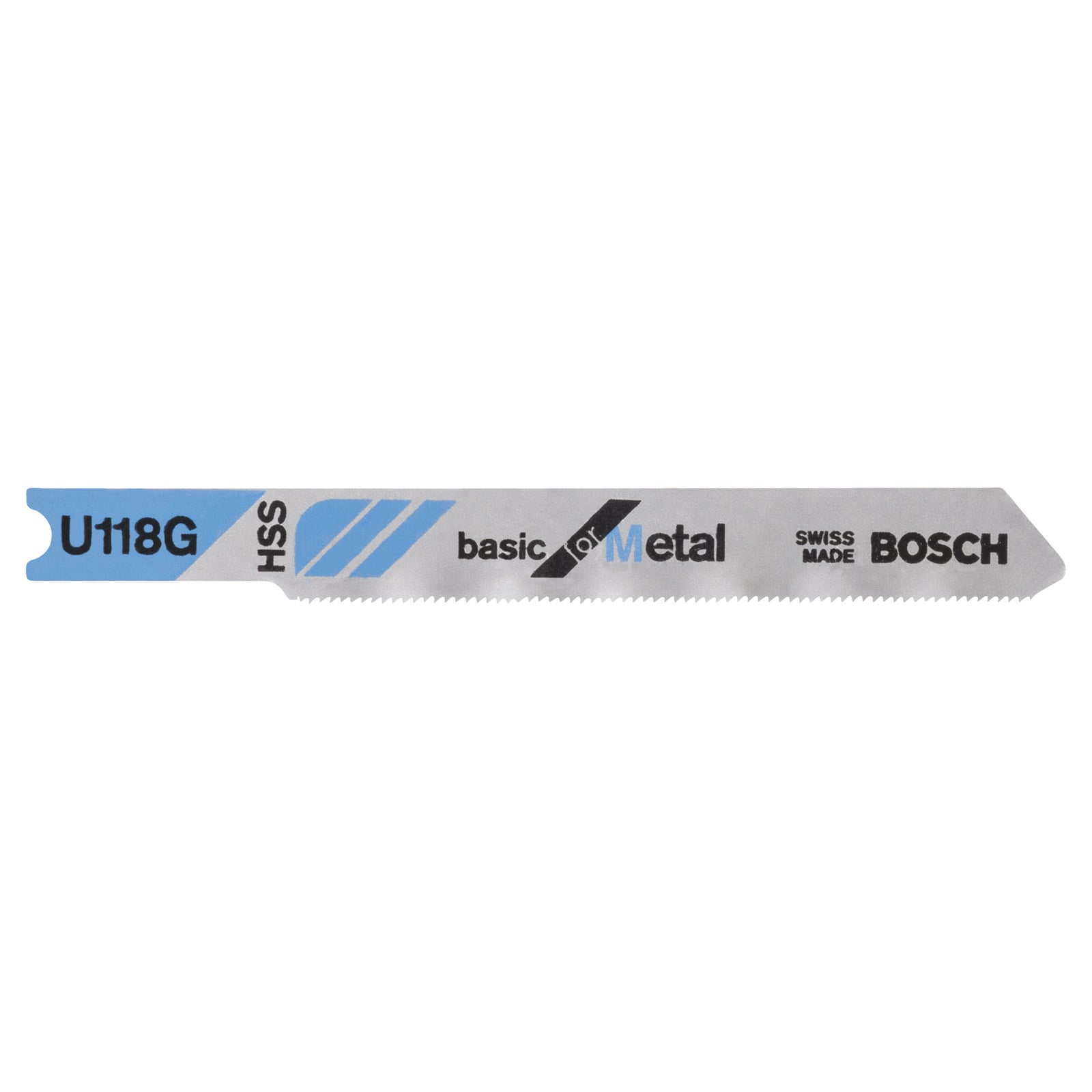 Bosch 3x Stichsägeblatt U 118 G Basic for Metal - 2608631770