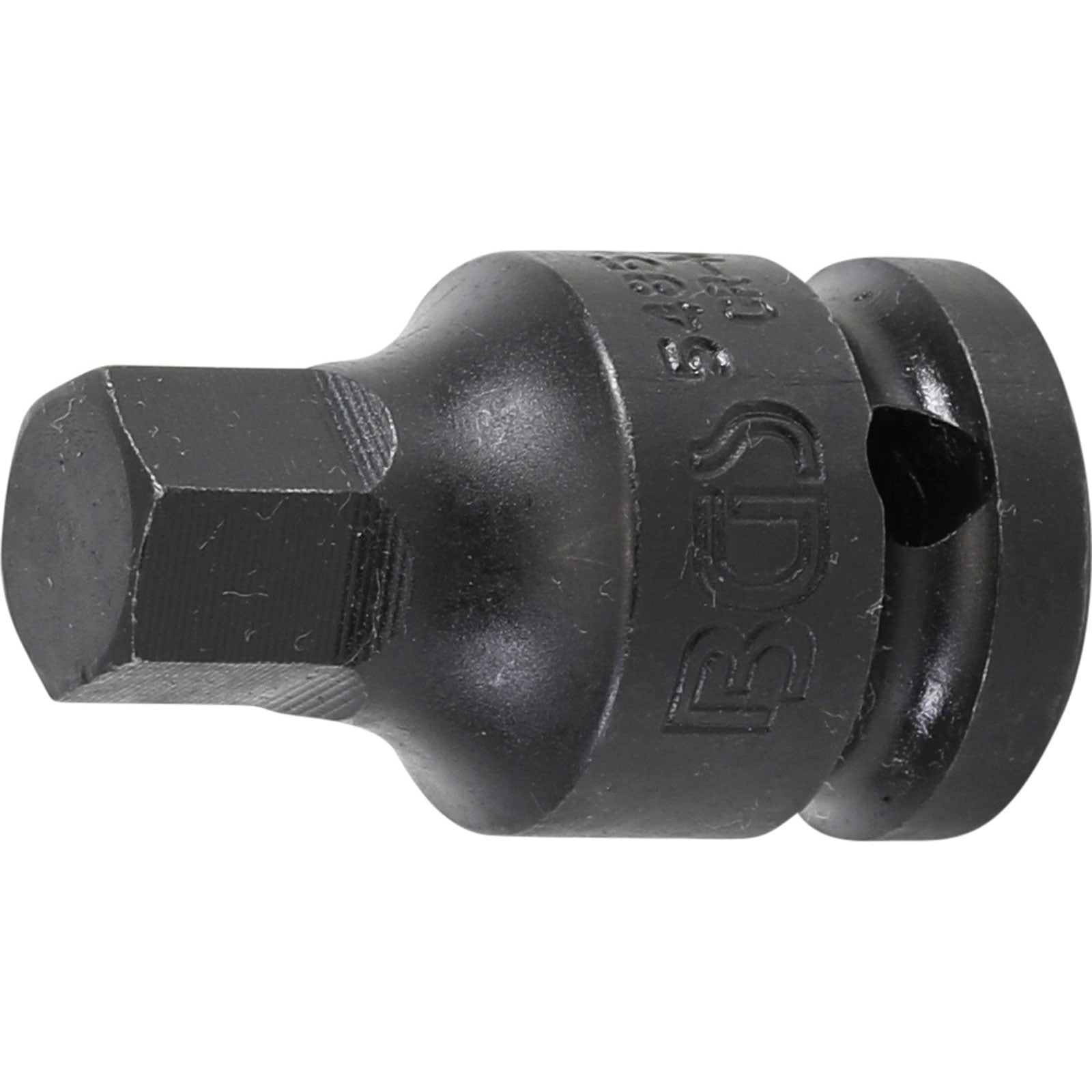 BGS Kraft-Bit-Einsatz Antrieb Innenvierkant 12,5 mm (1/2") Innensechskant 13 mm - 5485-13