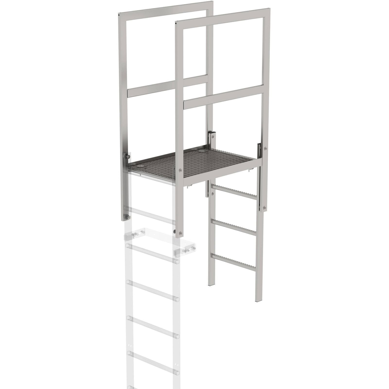 Günzburger Steigtechnik Attika-Überstieg V2A - 068181