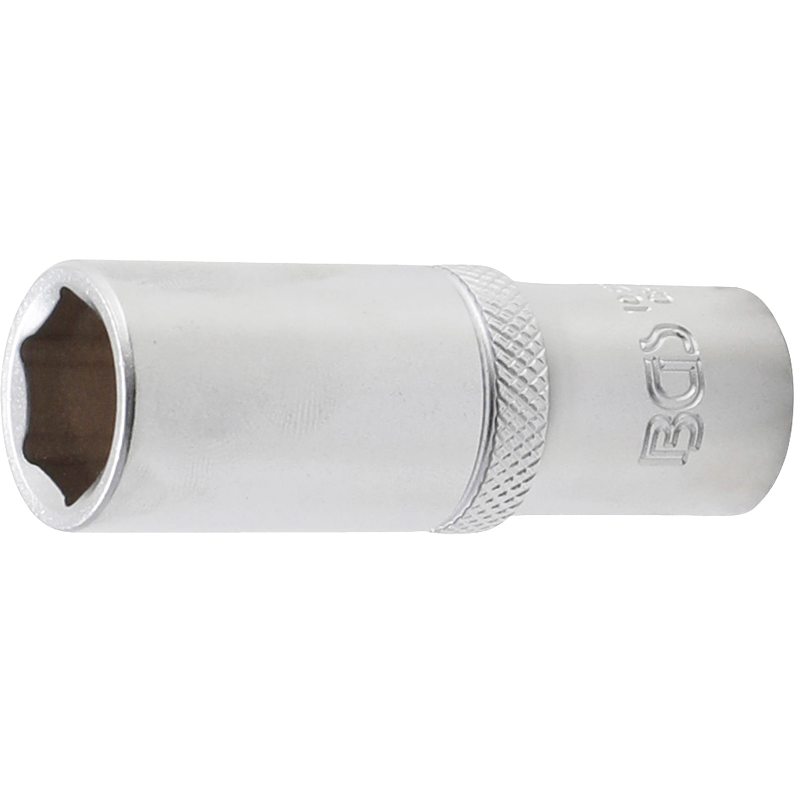 BGS Steckschlüssel-Einsatz Sechskant tief Antrieb Innenvierkant 10 mm (3/8") SW 15 mm - 10535