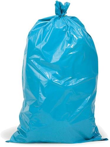 Müllsack Premium Inhalt 120l Maße 700x1100mm Stärke 45µ PE blau TRANSPAK