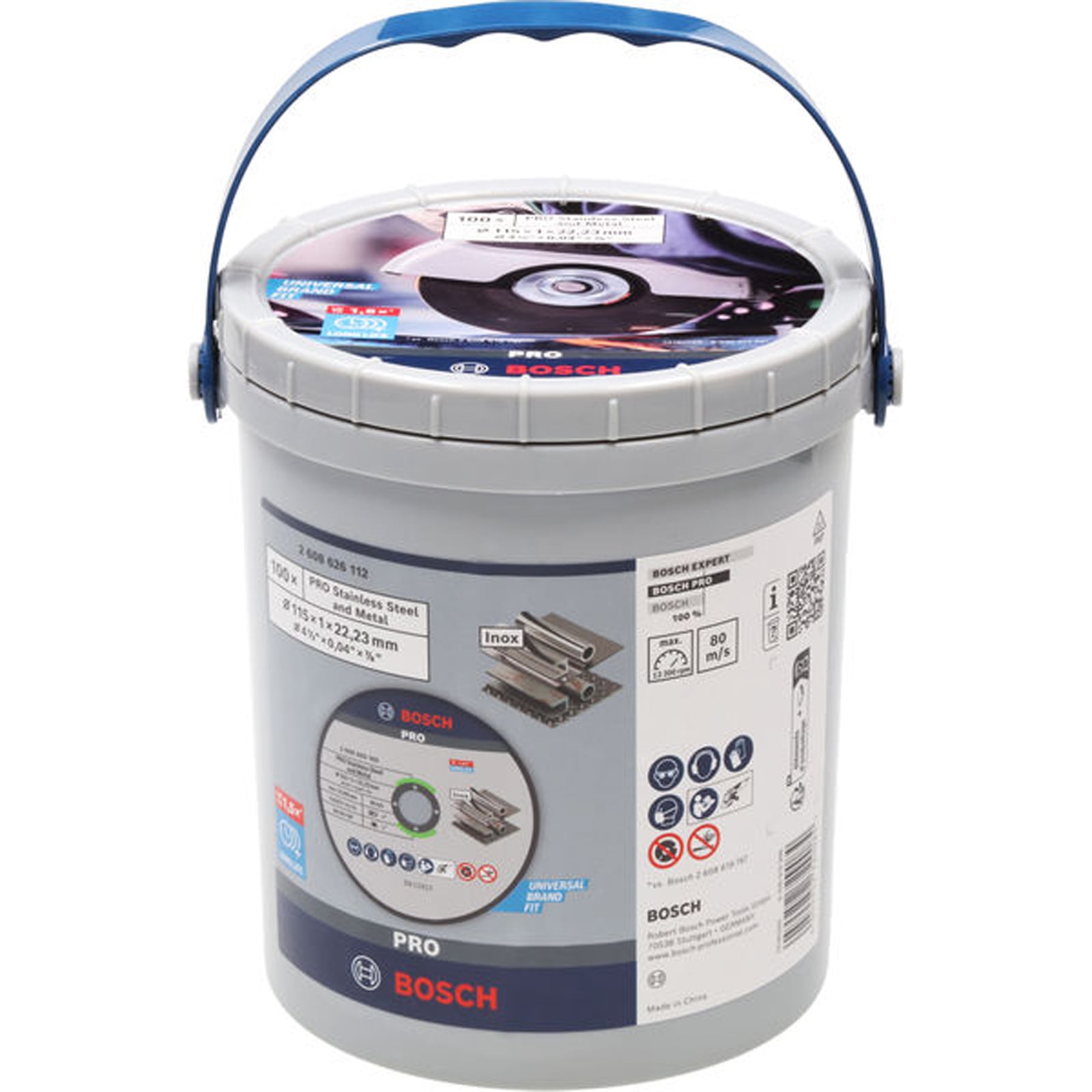 Bosch PRO Stainless Steel and Metal Trennscheibe 115 x 1 x 22,23 mm gerade 100 St - 2608626112