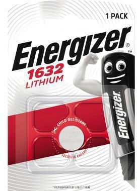 Energizer Knopfzelle CR 1632 E300844102 Lithium