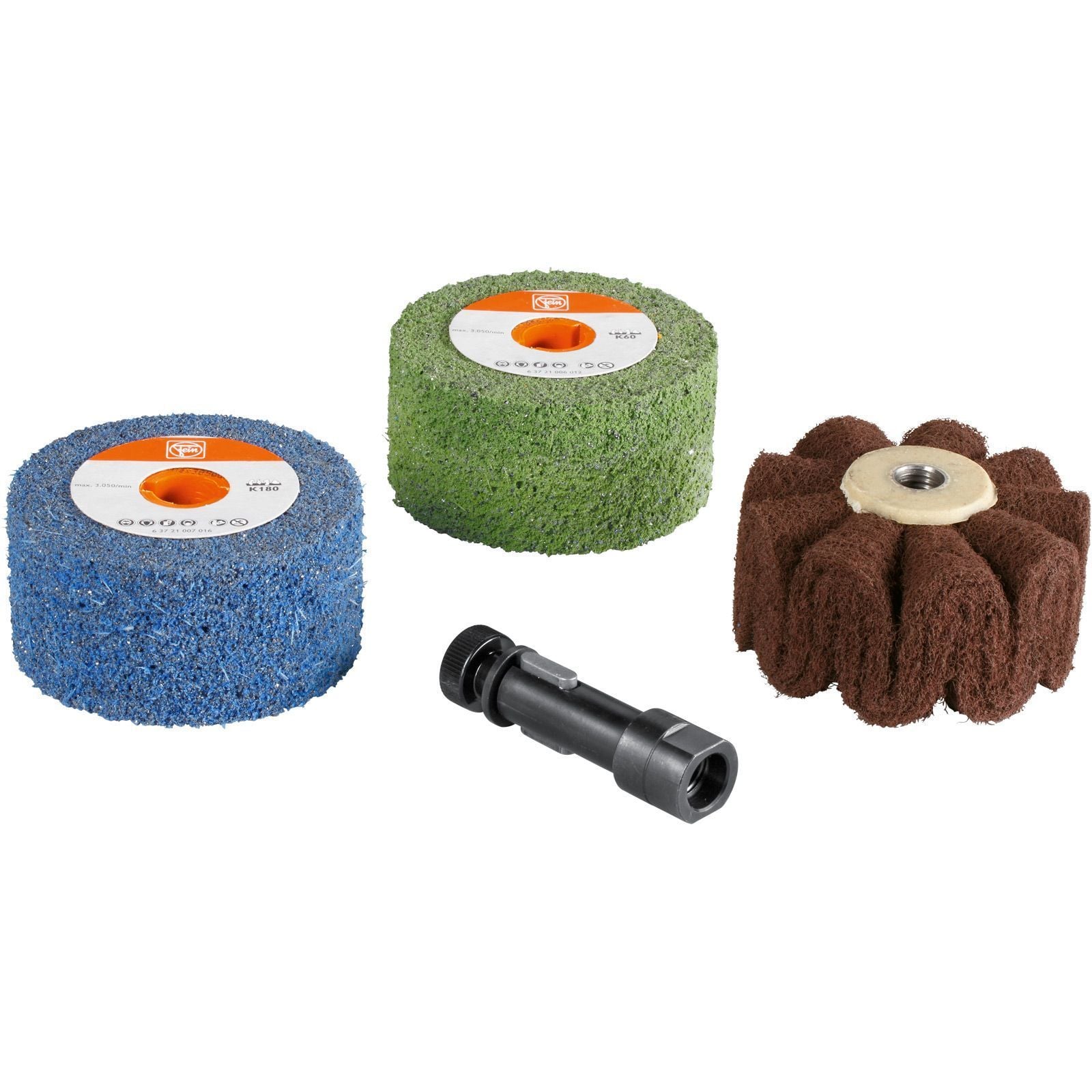 Fein Edelstahl-Set Satinieren Profile - 63721054020