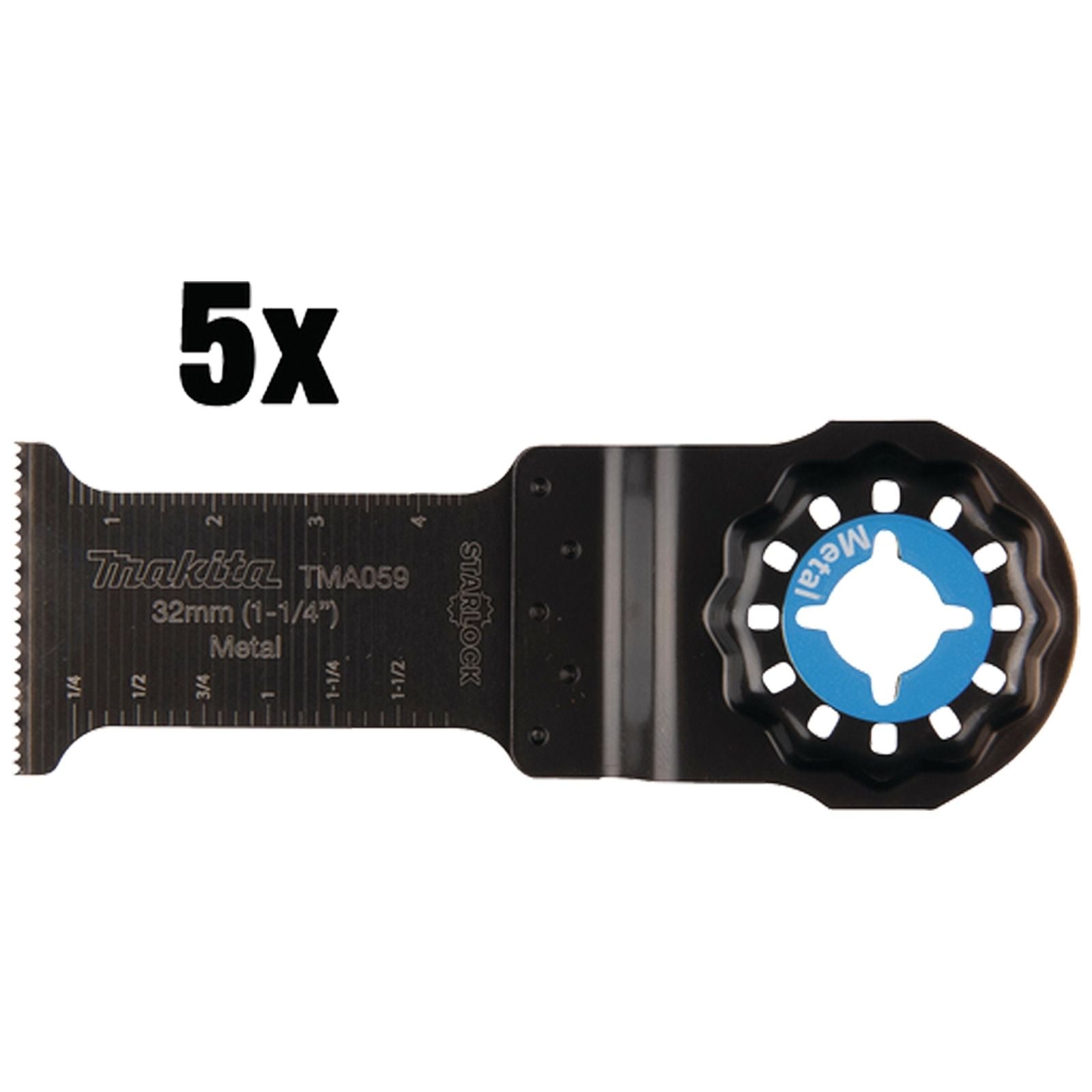 Makita 5x Tauchsägeblatt 32mm TMA059 - B-64939-5
