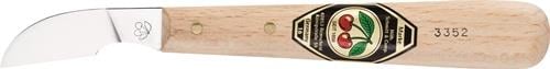 Kirschen Nr. 3352 Kerbschnitzmesser mit langer, schräger Schneide & Weißbuchenheft - 3352000