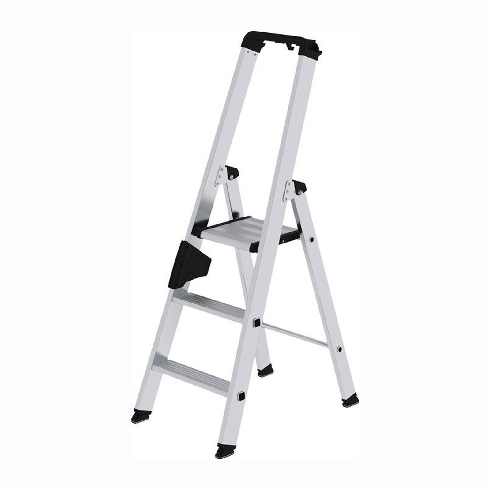 Günzburger Steigtechnik Stufen-Stehleiter einseitig begehbar