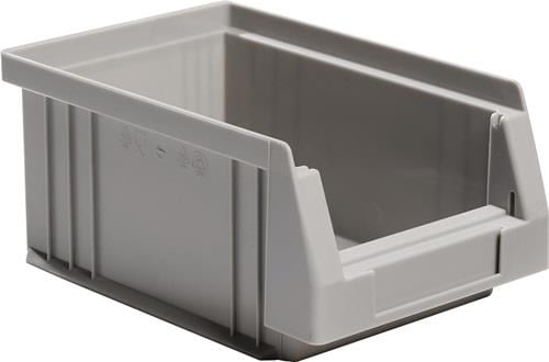 LA-KA-PE Sichtlagerkasten PLK L164 x B105 x H75 mm PP grau - 01850 02 05