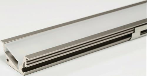 L&S LED Leuchtenprofil Venice Mini Venice Mini Nutmaß 23x11mm Einbau Alu.VA - 1706826