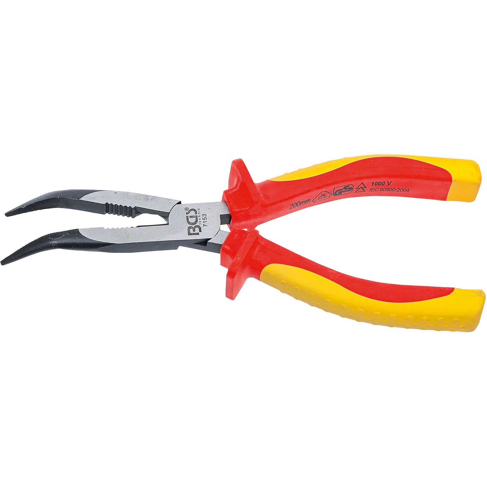 BGS VDE-Telefonzange abgewinkelt 200 mm - 7153