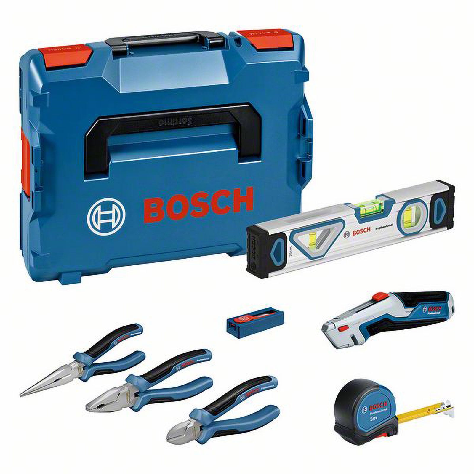 Bosch Combo Kit mit Zangen und verschiedenen Handwerkzeugen 16tlg. - 0615990N2S