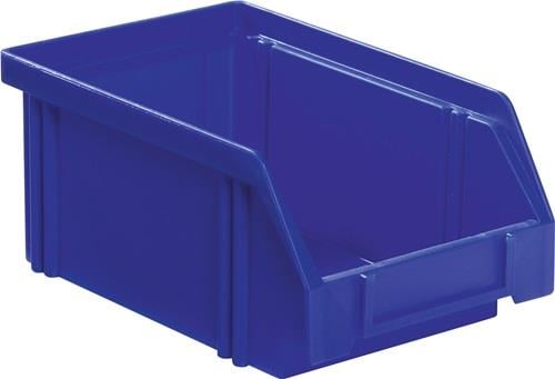 LA-KA-PE Sichtlagerkasten L 160 / 140 x B 105 x H 75 mm blau - LK4 BLAU