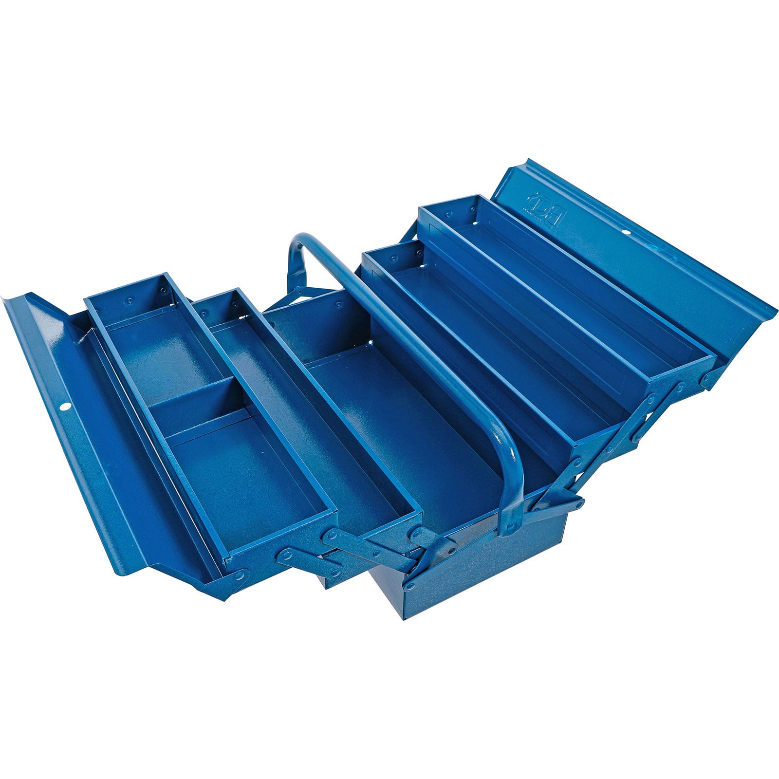 BGS Metall-Werkzeugkasten leer 420 x 200 x 200 mm 5 Fächer - 33000